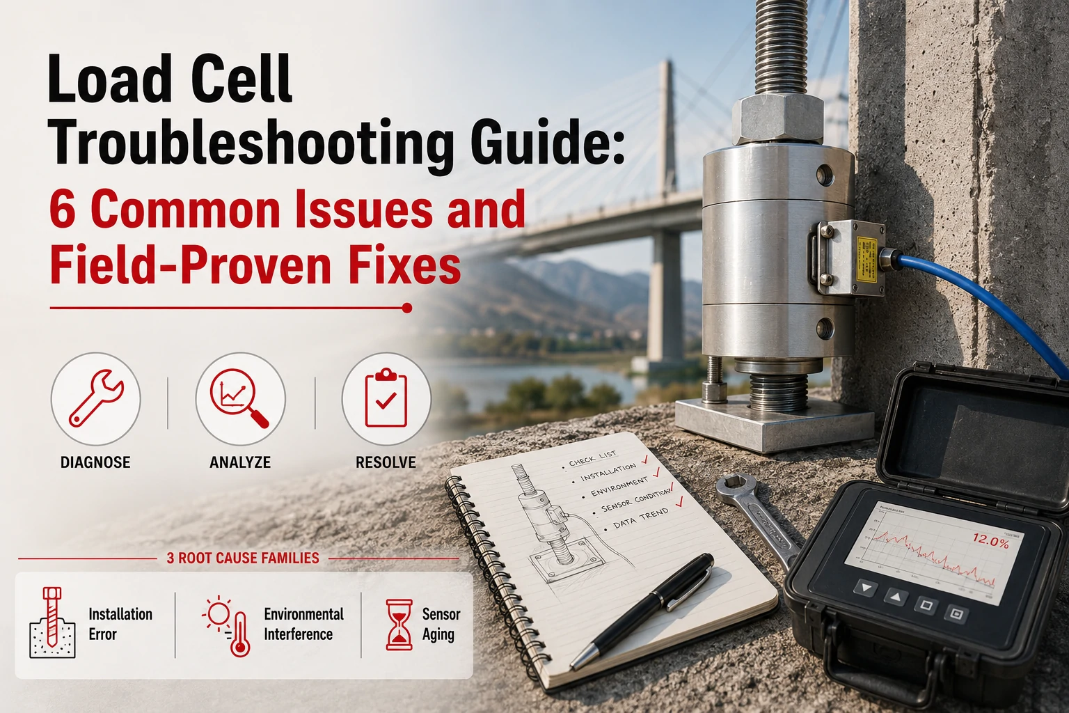 Load Cell Troubleshooting Guide. 6 ընդհանուր խնդիրներ և դաշտում ապացուցված ուղղումներ