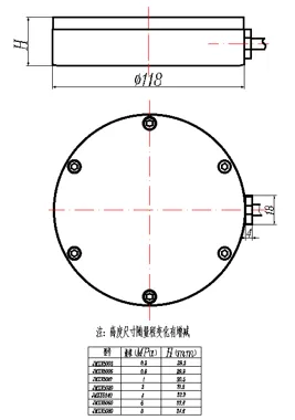 Երկրի ճնշման բջիջ (VW & Smart Type) JMZX-50XXAT/ ATM պատկեր 6